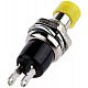 Push Through Yellow Button Switch PBS-110