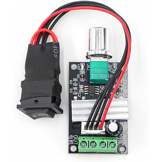 PWM DC 3A Motor Speed Controller Regulator With Switch