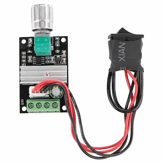 PWM DC 3A Motor Speed Controller Regulator With Switch