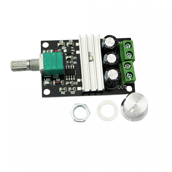 PWM DC 3A Motor Speed Controller Regulator Without Switch