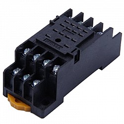 PYF14A 14 Pin DIN Rail Power Relay Socket Base  MY4NJ 