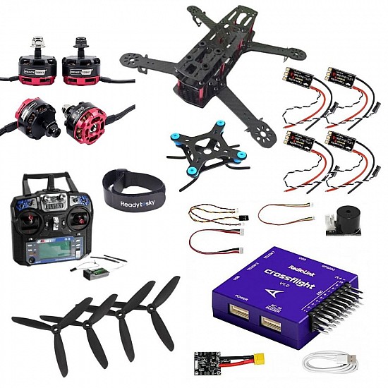 Racing Quadcopter Drone Kit with Crossflight