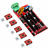 RAMPS 1.4 3D Printer Controller with 5Pcs A4988 Driver with Heat Sink Kit