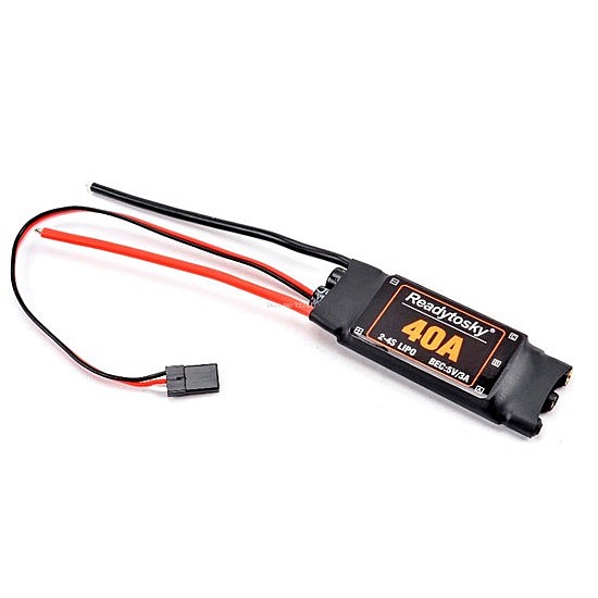 Readytosky 40A 2-4S ESC With 3.5mm Banana Connectors