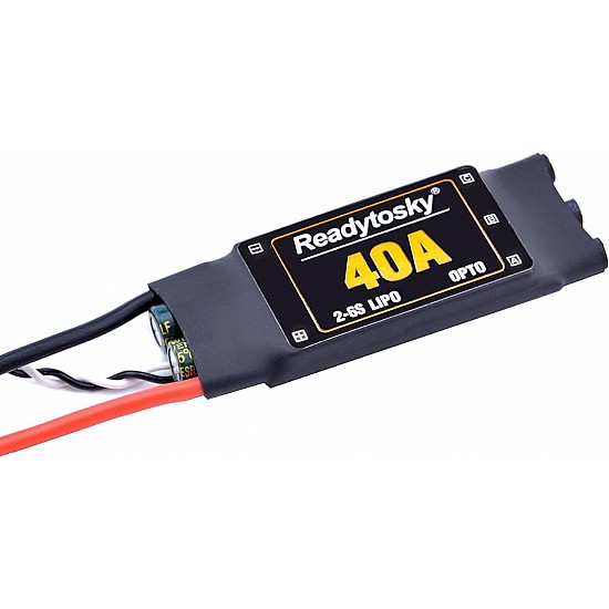 Readytosky 40A 2-6S OPTO ESC With 3.5mm Banana Connectors