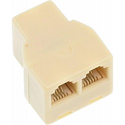 RJ11 Telephone Line Tee Header 