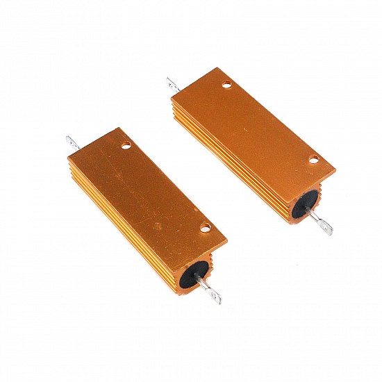 RX24 100W-1.5Ω Aluminum Metal Shell Case Wirewound Resistor