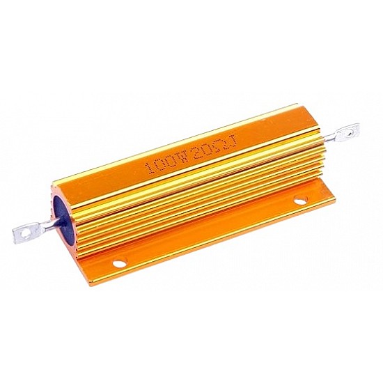 RX24 100W-20Ω Aluminum Metal Shell Case Wirewound Resistor