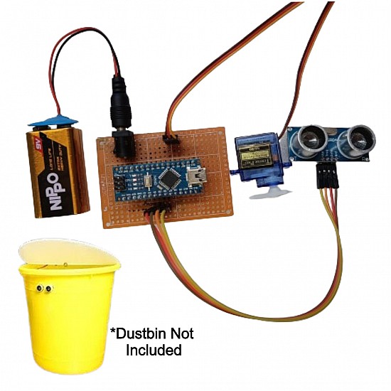 Smart Dustbin Ready made Project |Arduino Project |Engineering Project with Documentation