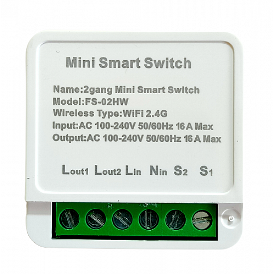 Dual WiFi Smart Switch (w/ App)