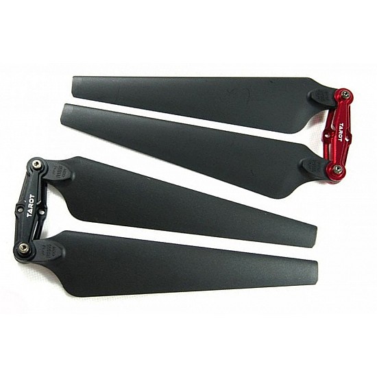 Tarot 1655 High Efficiency 16inch Folding Propeller Pair (CW+CCW) With Mounting Clips