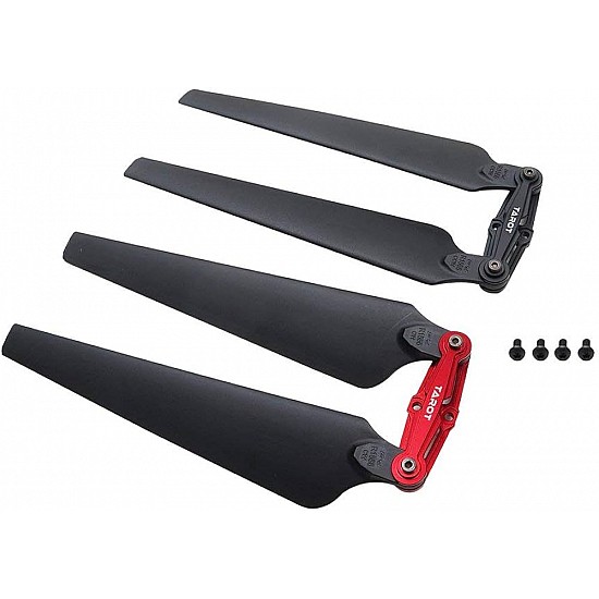 Tarot 1655 High Efficiency 16inch Folding Propeller Pair (CW+CCW) With Mounting Clips