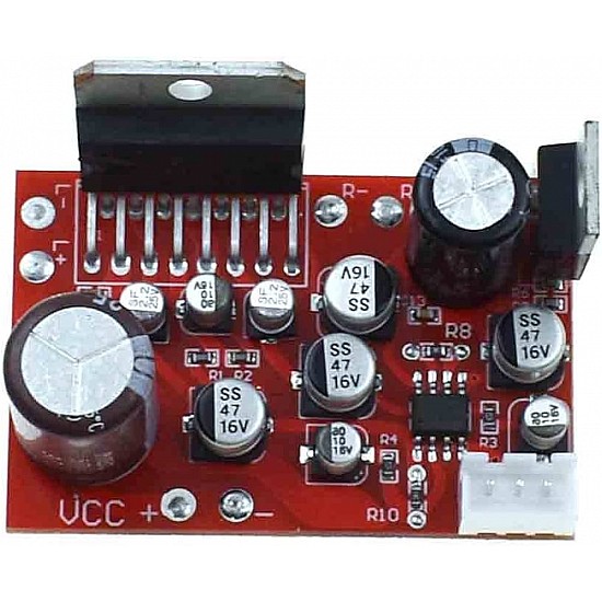 TDA7379 amplifier board With AD828 preamplifier effect