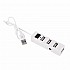 USB-A To 4 Female USB-A 2.0 Hub With Switch