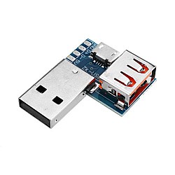 USB Adapter Board Micro USB to USB Female Connector Male to Female Header 4P 2.54mm