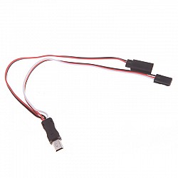 USB to AV Video Output and 5V DC Power BEC Input Cable FPV for Gopro Hero 3