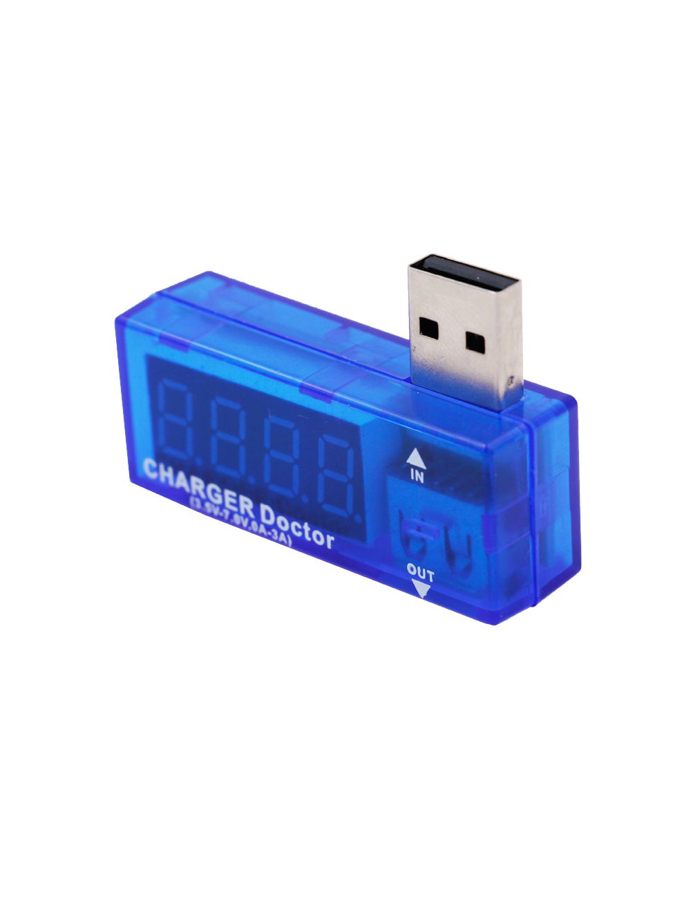 USB Charger Doctor Inline Current and Voltage Meter Tester -