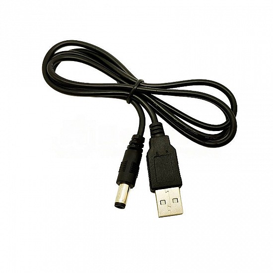 USB DC5.5 x2.1mm Wire Connector DC Plug power Cable