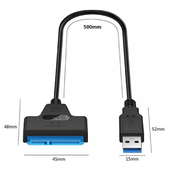 USB-A to SATA Converter cable