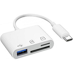 USB Type-C To USB2.0/3.0 TF SD Card Reader