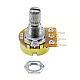 WH148 100K Ohm 3Pin 15mm Shaft Single Potentiometer