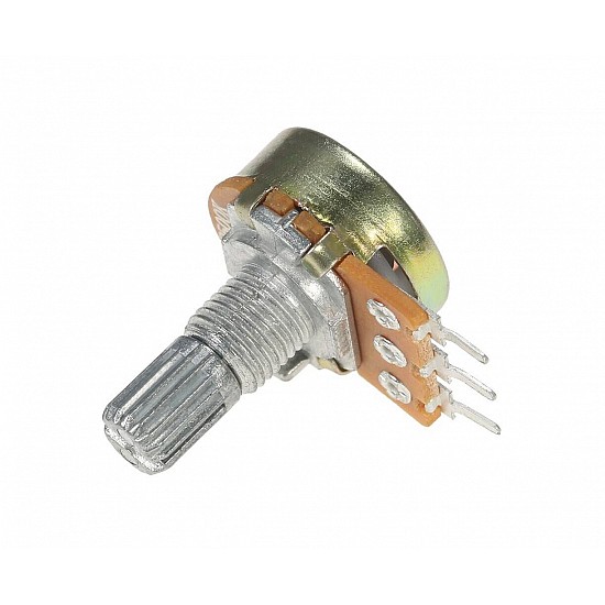 WH148 100K Ohm 3Pin 15mm Shaft Single Potentiometer