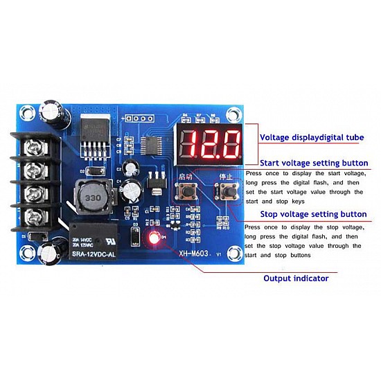 XH-M603 Lithium Battery Charge Control Module