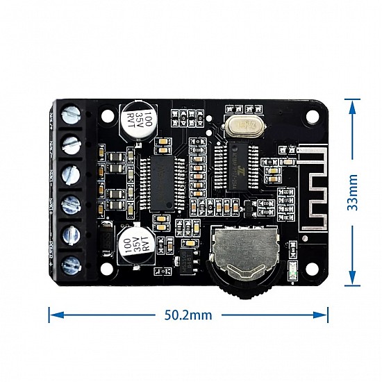 XY-P15W Stereo Bluetooth 5.0 Power Amplifier Board