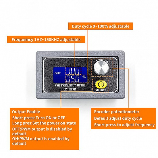 XY-PWM1 Signal Generator Module With Switch